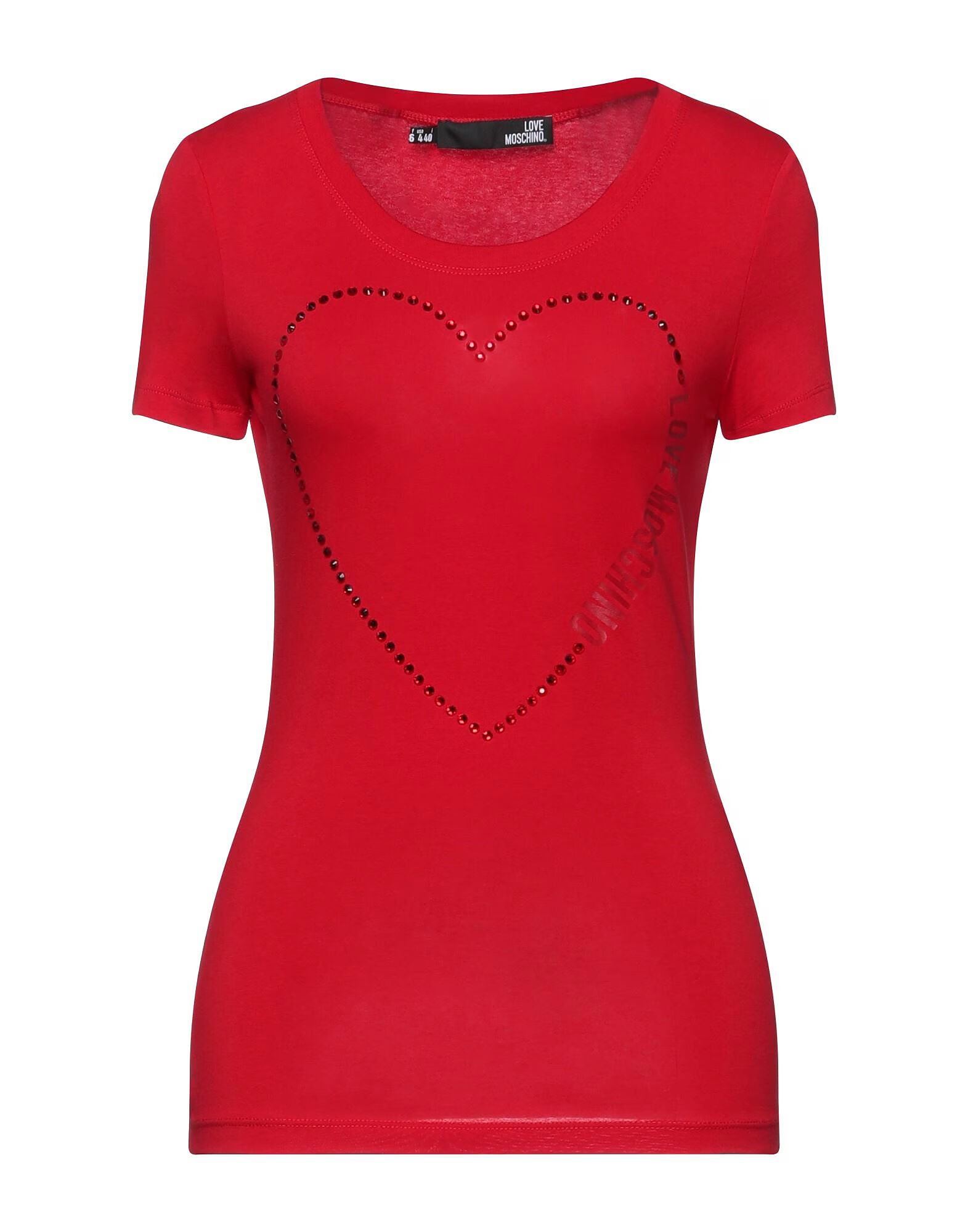 

Футболка Moschino, красный