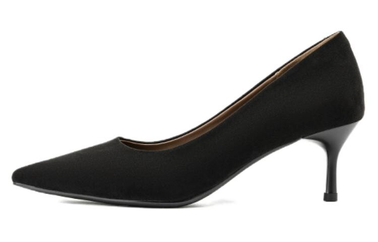 

Туфли на высоком каблуке женские черный Aokang