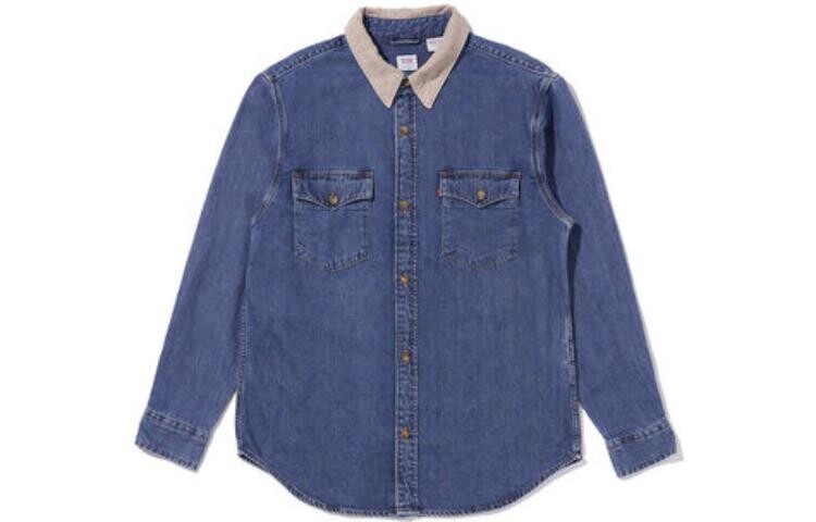 

Мужская рубашка Levi's levi’s, цвет Blue