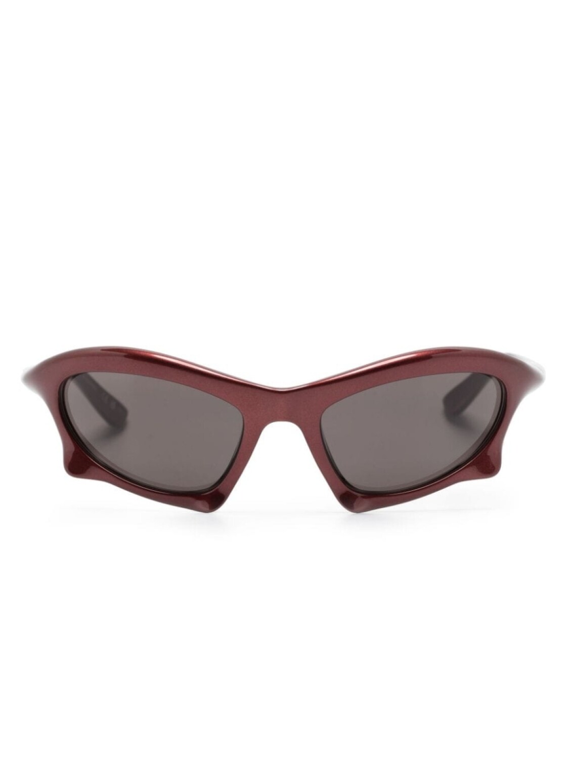 

Balenciaga Eyewear солнцезащитные очки Bar в прямоугольной оправе, красный