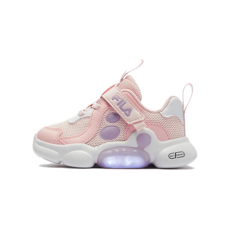 

FRAGOLA Low top детские ботиночки розовые белые для малышей FILA KIDS, розовый