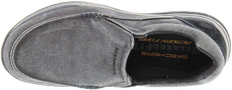 Мужские мокасины Skechers Expected-Avillo, 2-Black — фото 3