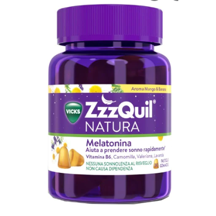 

ZZZQUIL NATURA Манго и банан 30 пастилок Procter &Amp; Gamble Srl