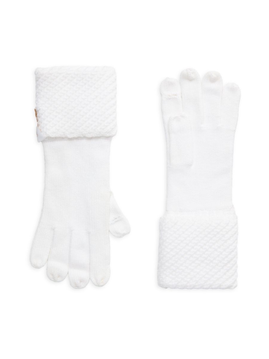 

Вязаные длинные перчатки Calvin Klein, кремовый