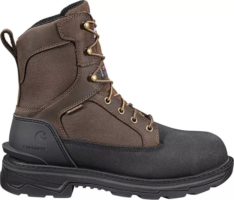 

Мужские рабочие ботинки Carhartt Ironwood 8 дюймов с утепленным легкосплавным носком, коричневый