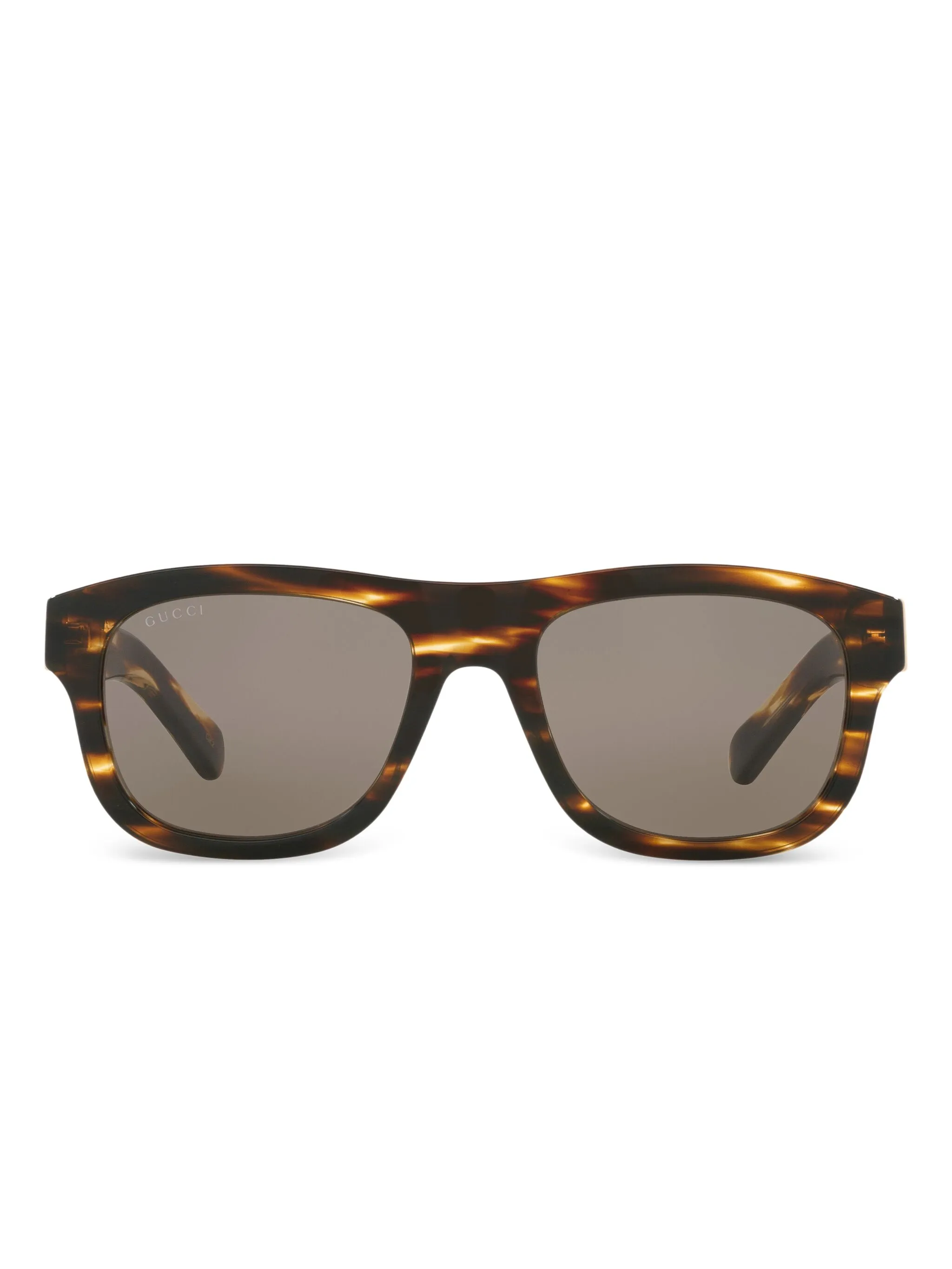 

Солнцезащитные очки в квадратной оправе Gucci Eyewear, коричневый