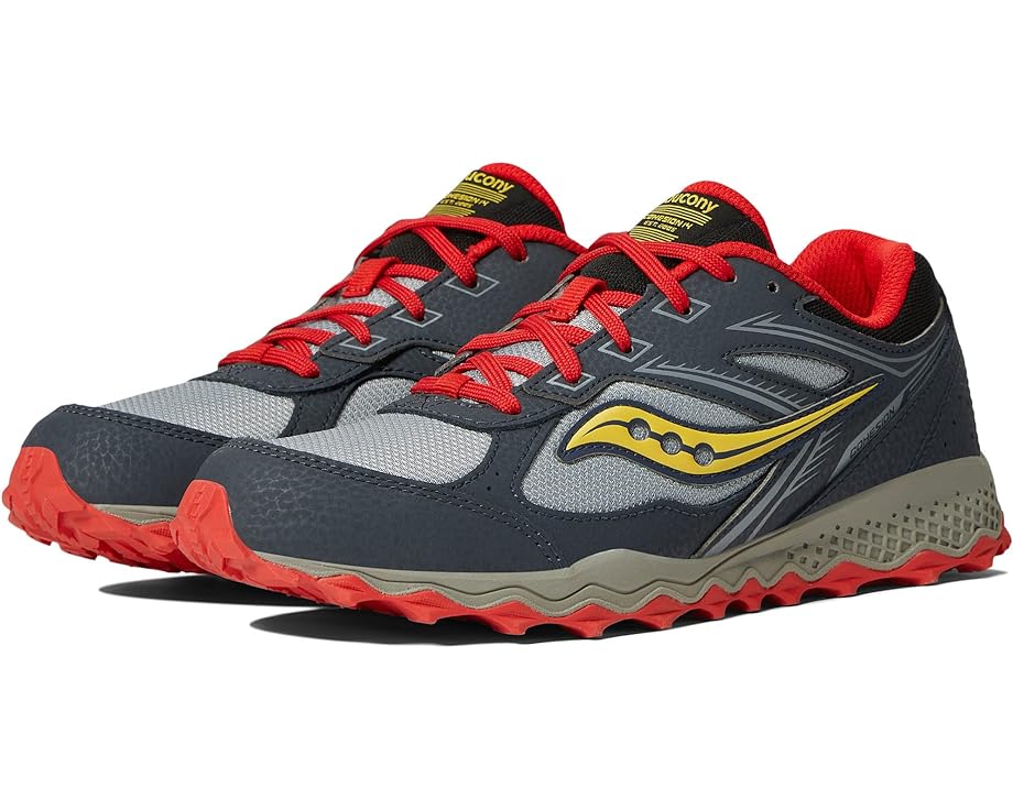 

Кроссовки Saucony Saucony Cohesion TR14 LTT Trail Running Shoe, цвет Navy/Grey/Red