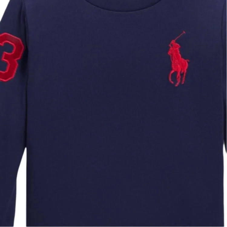 Футболка детская Polo Ralph Lauren, Elegant Dark Blue — фото 4