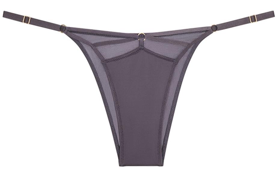 

VICTORIA'S SECRET Трусы Женские 1 упаковка Серо-фиолетовые