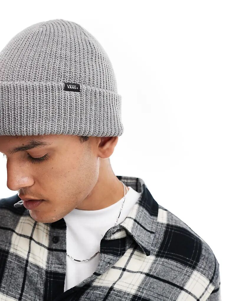 

Vans – Core Basics – Вязаная шапка в средне-сером цвете