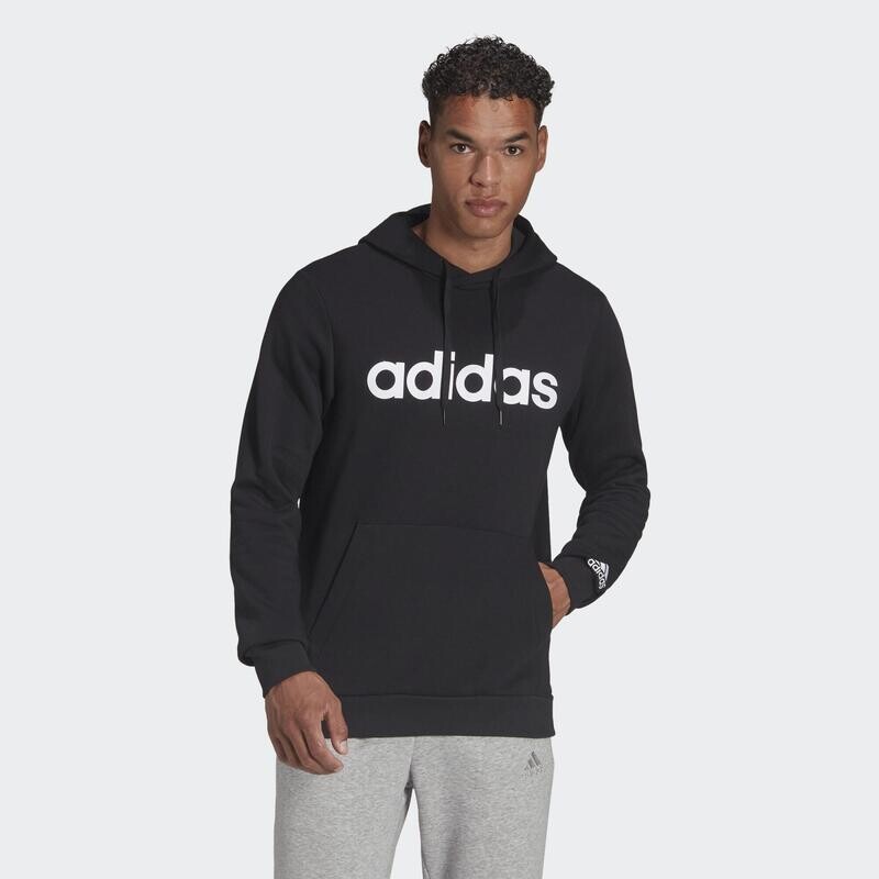 

Спортивная толстовка Adidas, черный/белый