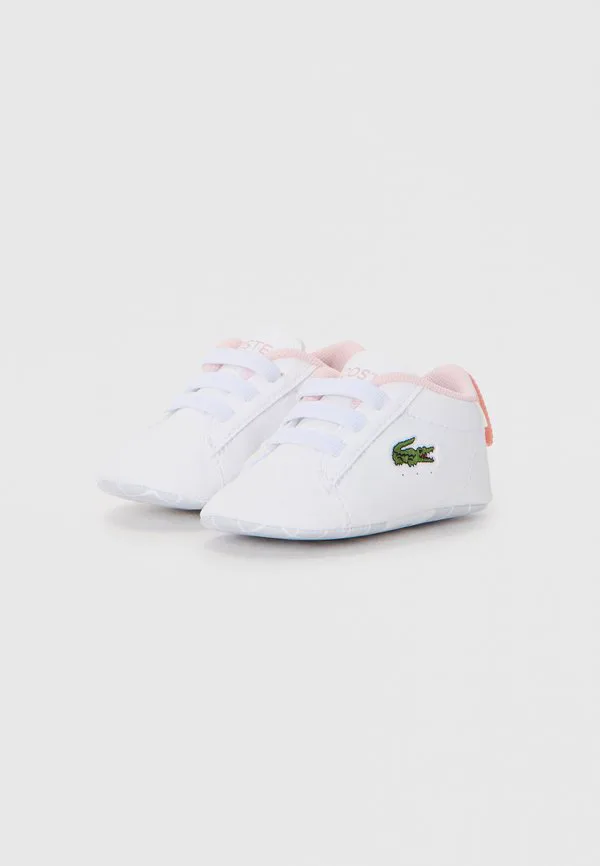 Кроссовки унисекс carnaby set Lacoste, White/Pink — фото 2