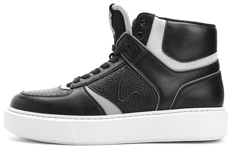 

Высокие скейтерские кеды Satchi мужские черные