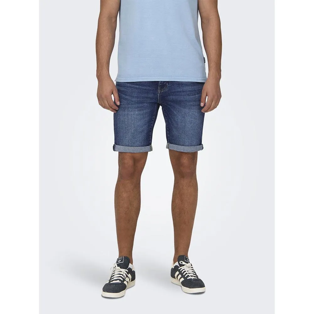 

Шорты Only & Sons Ply DBD 7646, синий