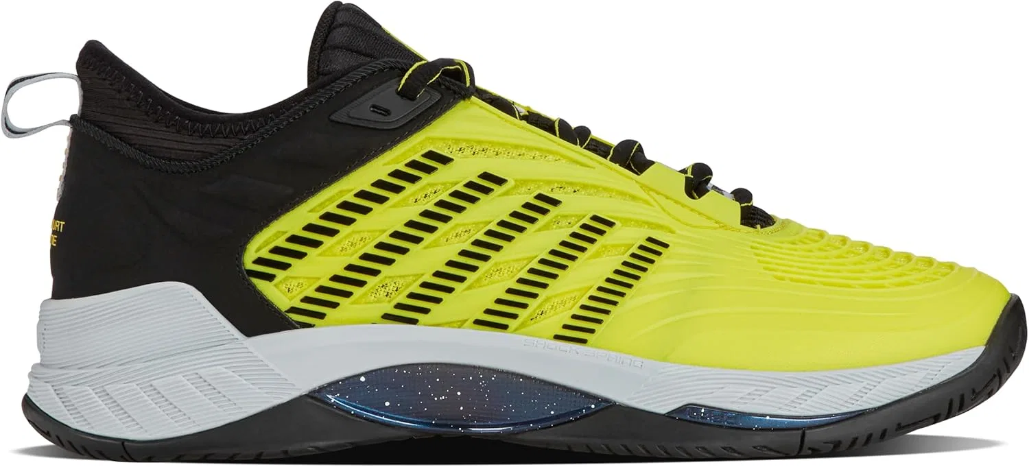 Кроссовки теннисные K-Swiss Hypercourt Supreme 2, Tennis Yellow/Black/Micro Chip