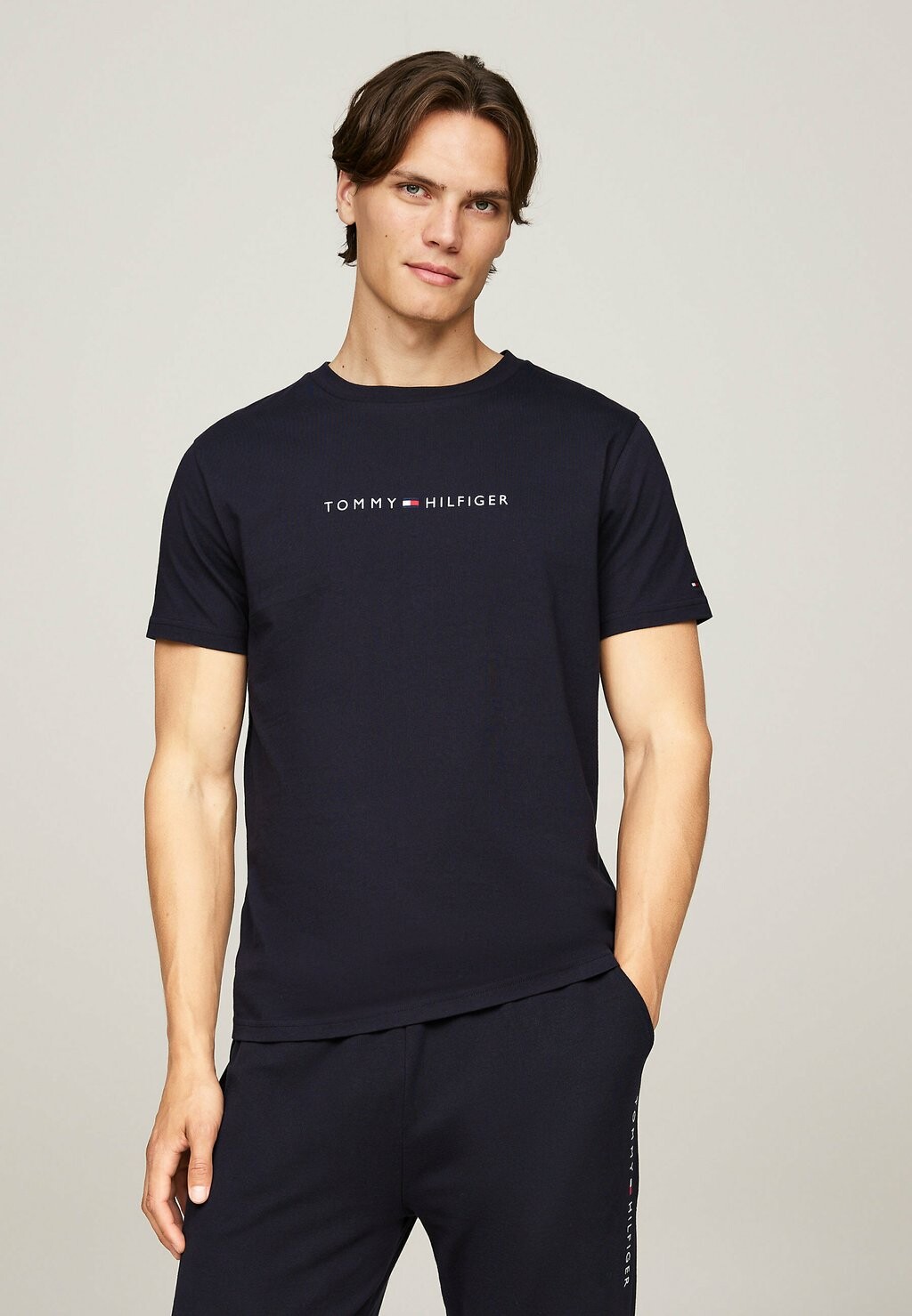 

Верх пижамы TH ORIGINAL LOGO Tommy Hilfiger, темно-синий