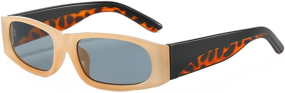 

Маленькие прямоугольные солнцезащитные очки для мужчин и женщин, дорожные солнцезащитные очки в винтажном стиле, ретро, ​​защита от ультрафиолета UV400 LANGSER, Champagne