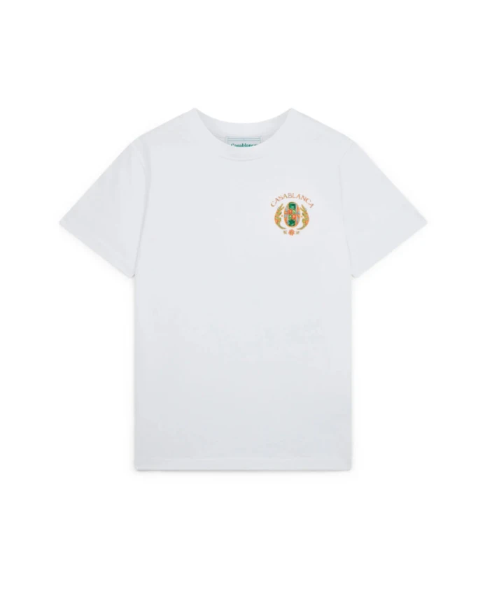 

Футболка теннисного клуба «Жемчужины Африки» Casablanca, белый