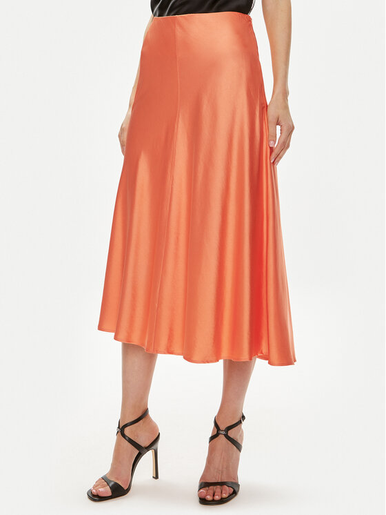 

Юбка миди regular fit Paja 999343903 Custommade, оранжевый