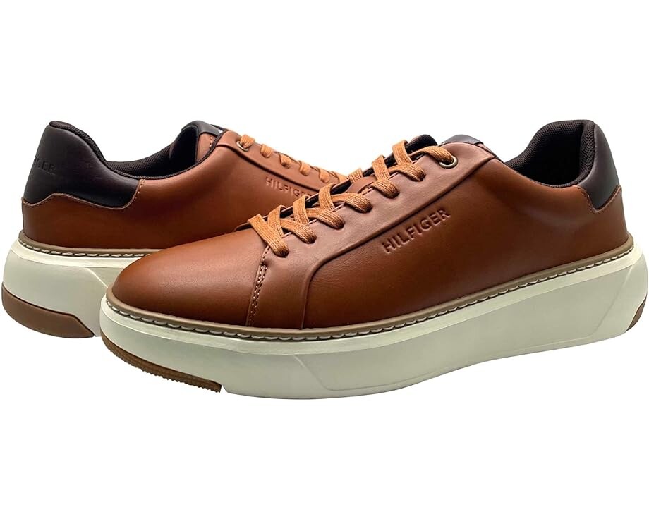 

Кроссовки Tommy Hilfiger Hines, цвет Cognac/Dark Brown