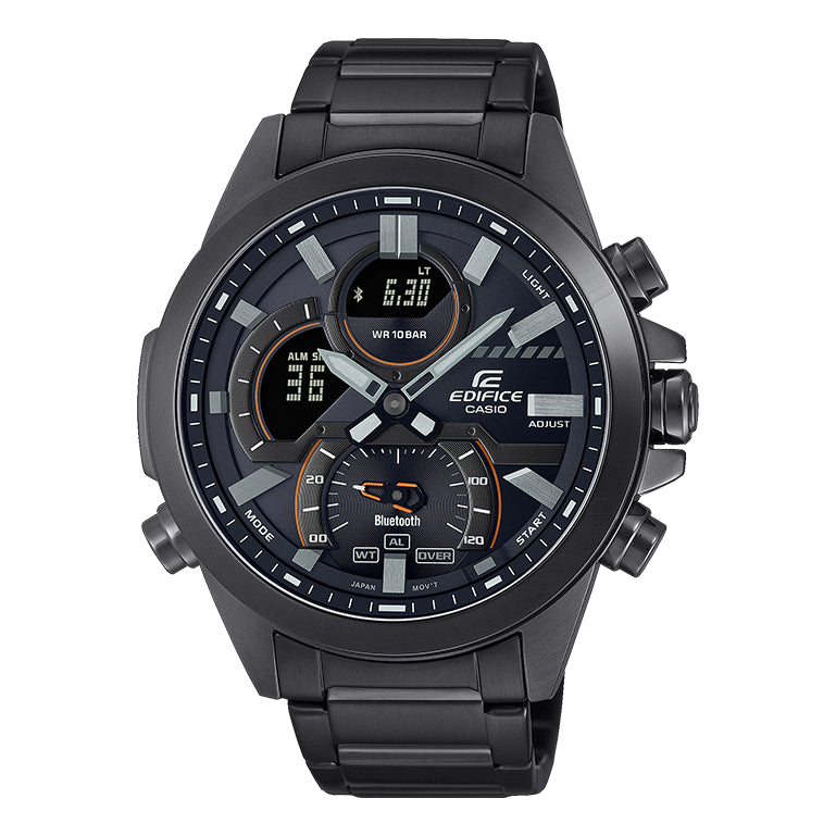 

Часы Casio Edifice Waterproof Luminous Analog Watch 'Black Grey', черный