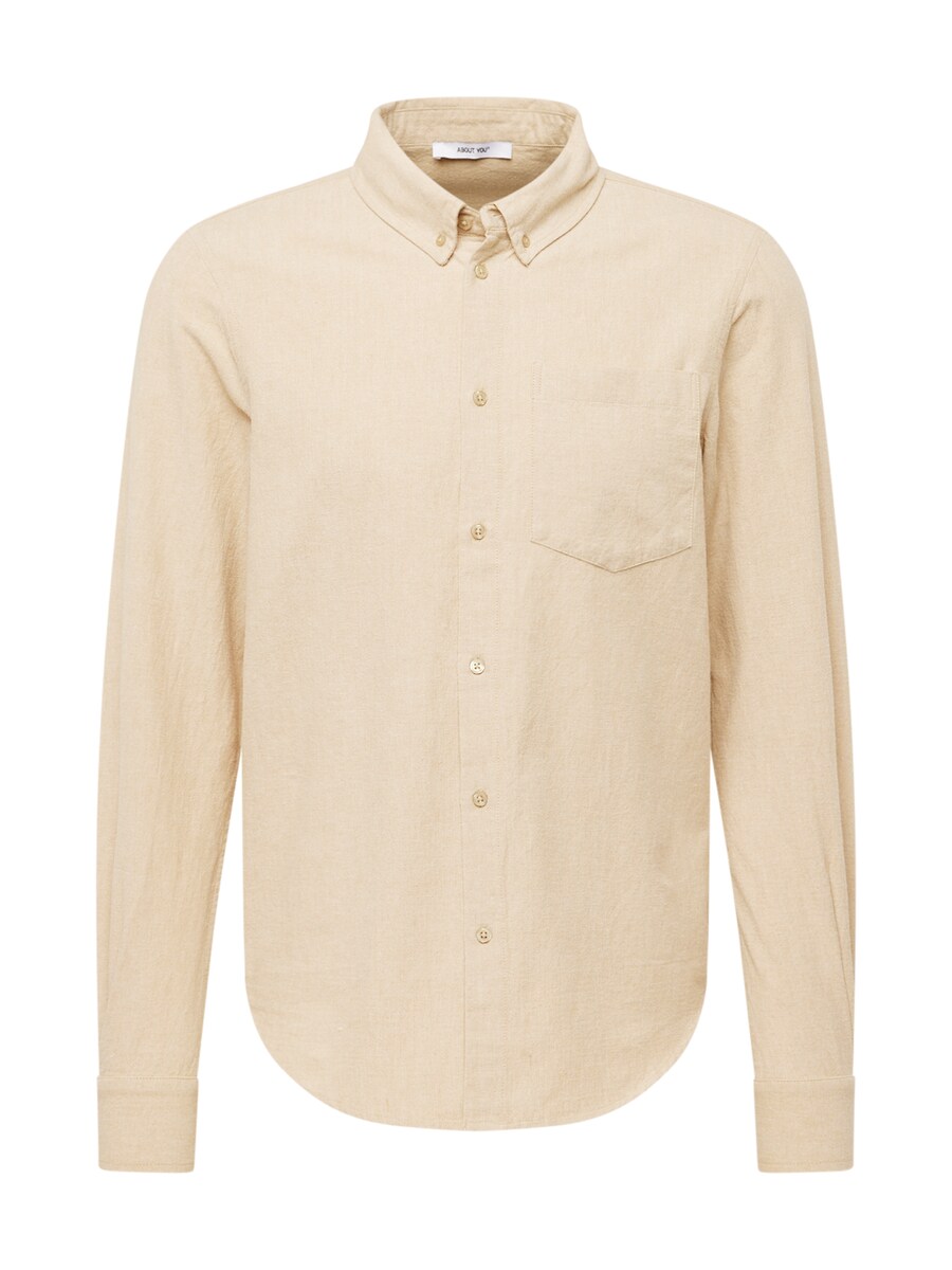 

Рубашка на пуговицах классического кроя ABOUT YOU Herrmann, Beige
