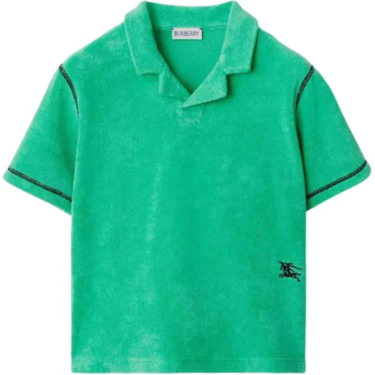 Burberry Поло для детей Jade Green
