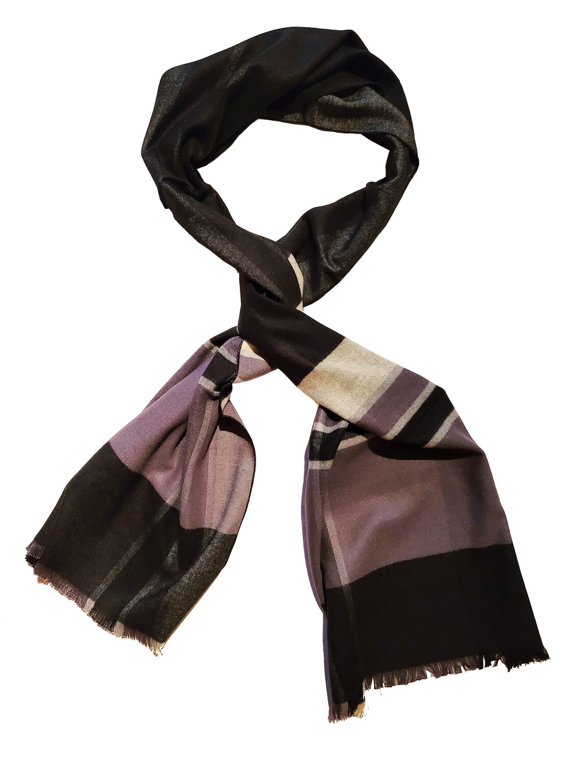 

Posh Gear Шарф 'Rigatoseta' в черном цвете