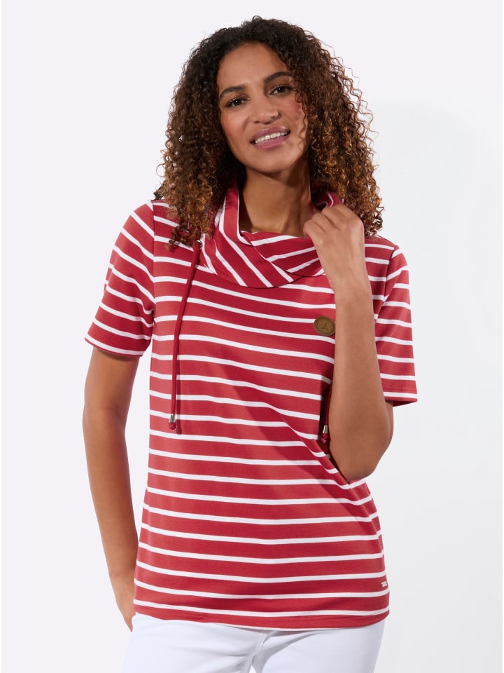 

Клубнично-белая полосатая толстовка WITT WEIDEN