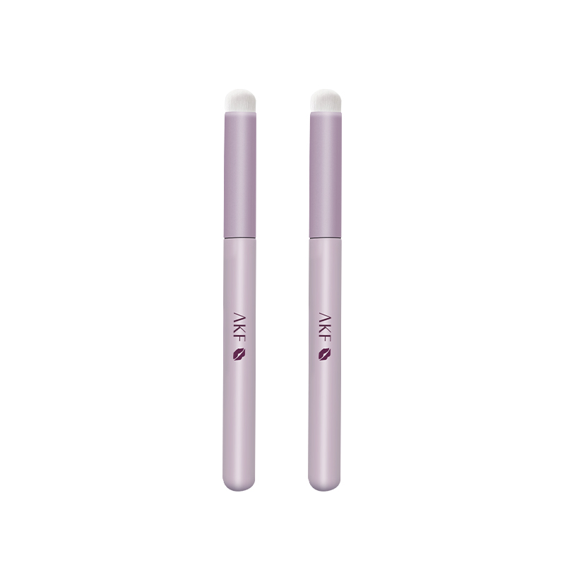 

Портативная кисть для губ с мягкой текстурой, мягкая и бережная к коже AKF, AKF Soft Lip Brush *2