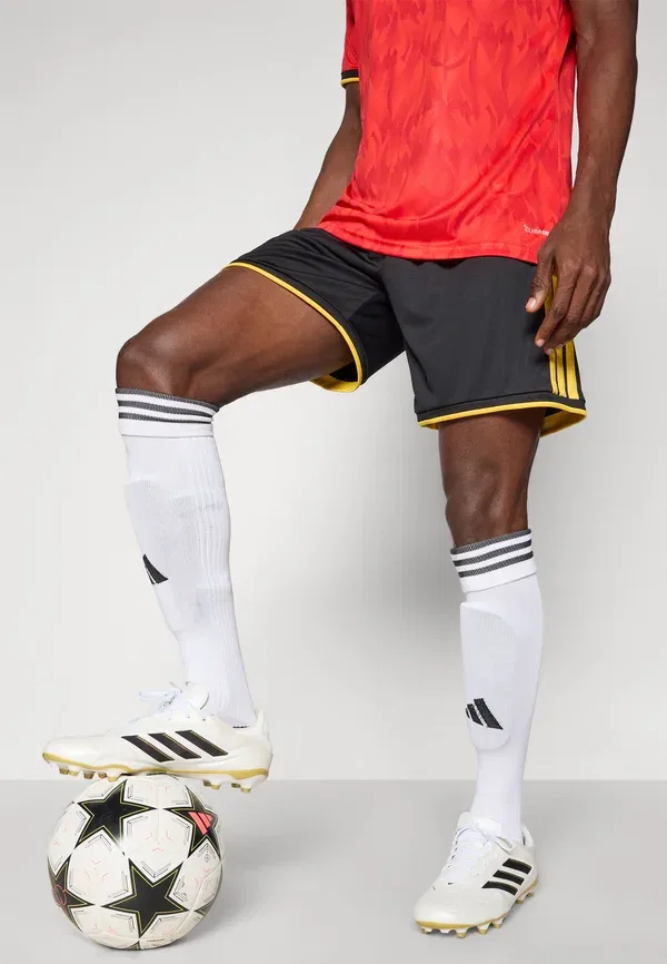 Шорты домашние Belgium 26, Adidas Performance, черный/ярко-золотой — фото 4