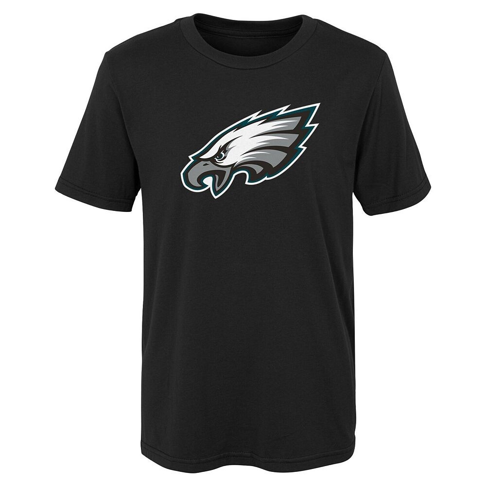 

Черная футболка с логотипом Philadelphia Eagles Primary для дошкольников Outerstuff, цвет Eag Black