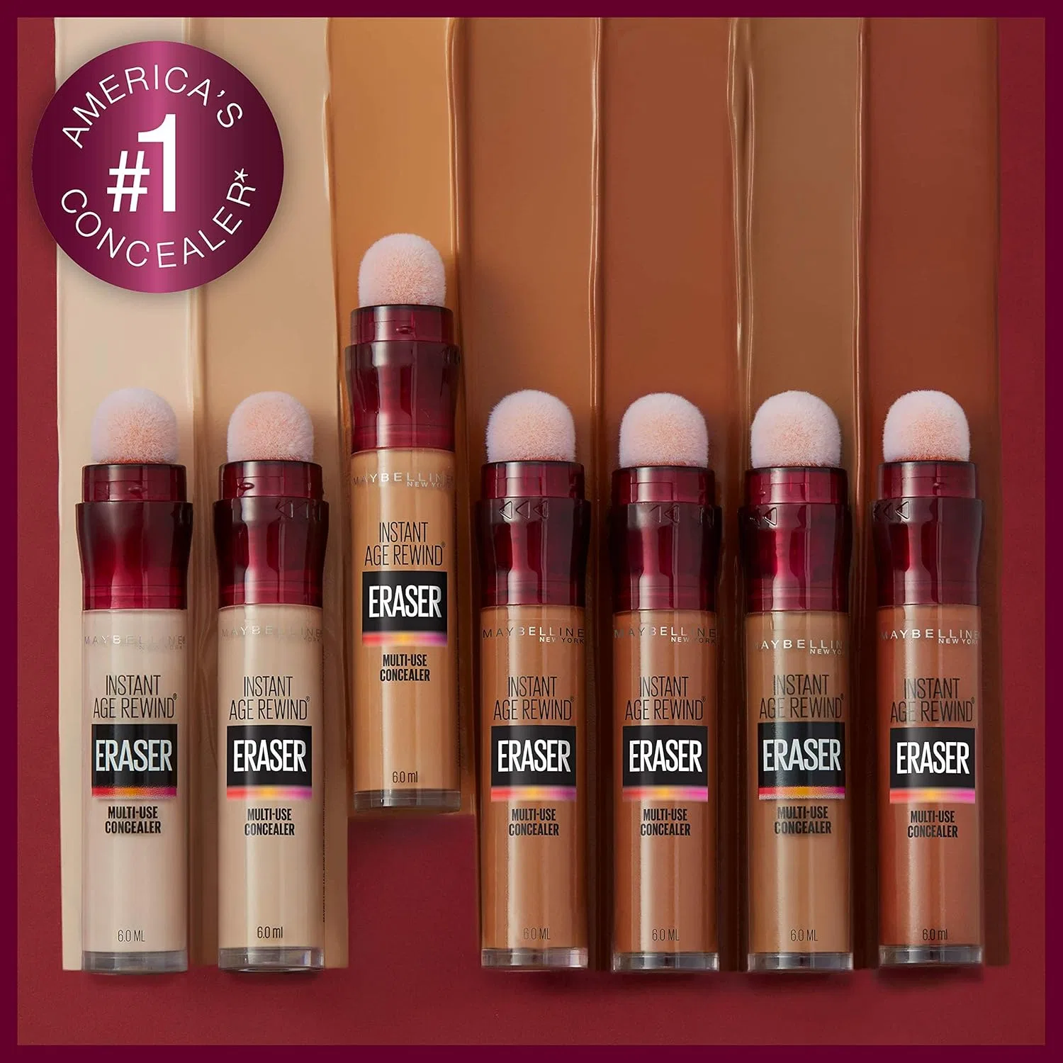 Набор для макияжа с консилером и тушью Maybelline New York, 2 предмета, medium — фото 2