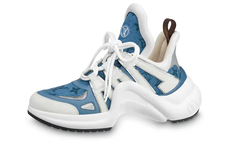 Кроссовки Louis Vuitton Archlight 1.0 1ABHPN, белый/синий