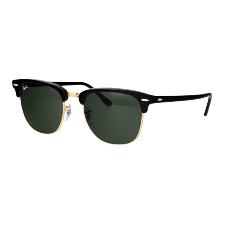 

RayBan Квадратные солнцезащитные очки Clubmaster, Black