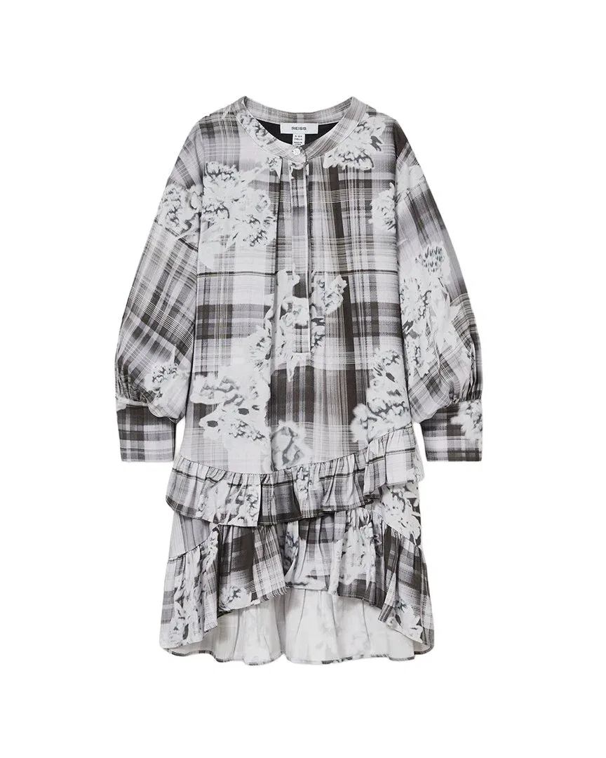 Повседневное платье Reiss Alodie, серый