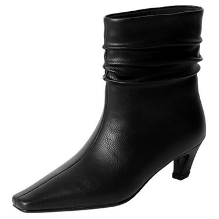 

Ботильоны женские Su Yanjiao, цвет Black Fleece-lined