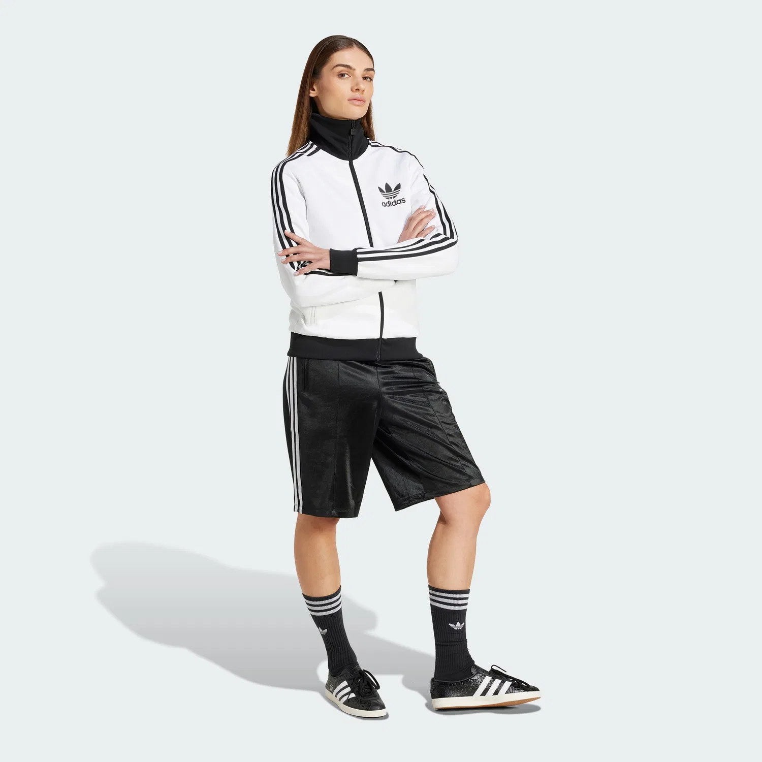 Мужские длинные шорты Adicolor Firebird от Adidas — фото 3