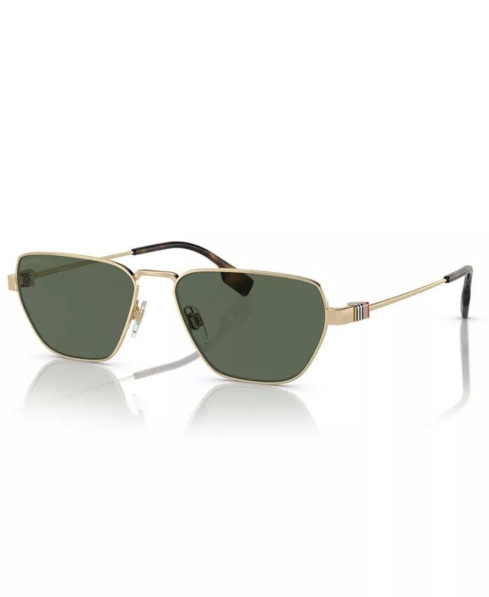 

Мужские солнцезащитные очки BE3146 Burberry, золото