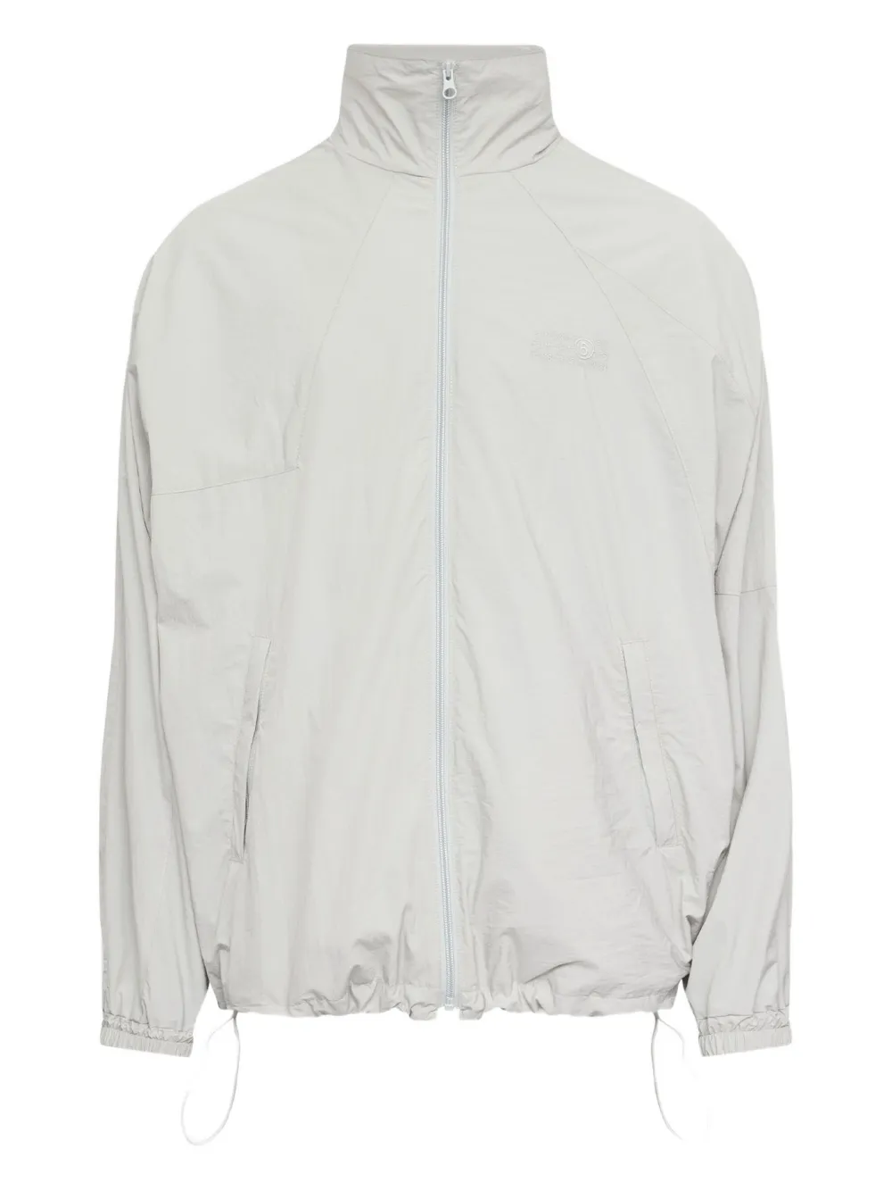 

Ветровка на молнии Mm6 Maison Margiela, серый