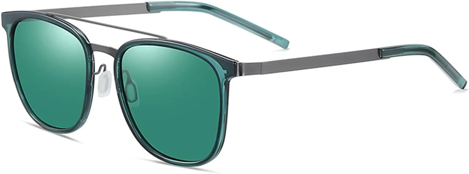 

GAOXIN Модные поляризованные солнцезащитные очки в стиле ретро для мужчин и женщин, для активного отдыха, вождения, отпуска (Цвет: E, Размер: Средний), E