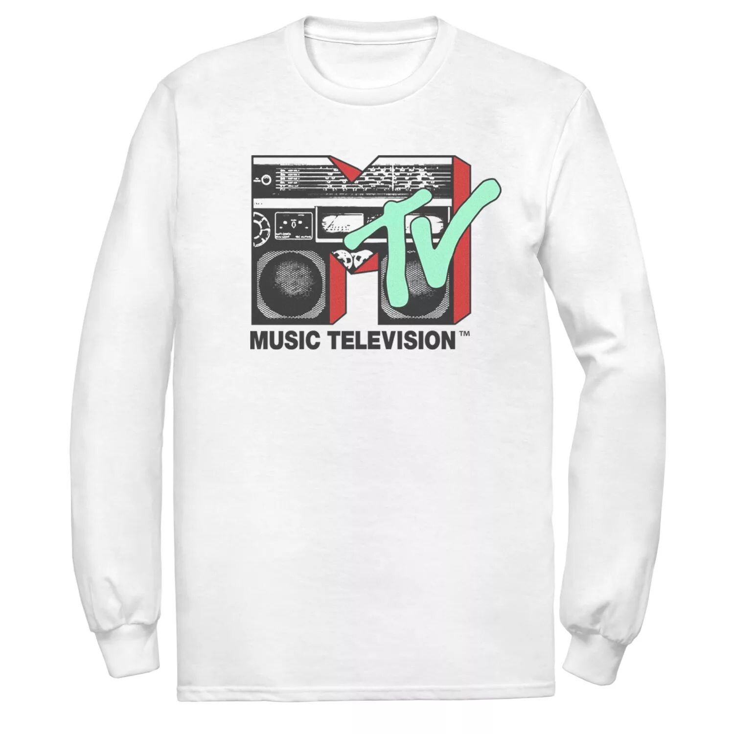 

Мужская футболка с логотипом MTV Boom Box Licensed Character
