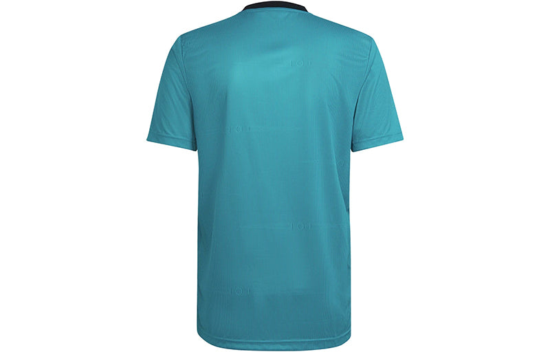 Джерси Men's adidas Real Madrid 2nd Away Fan Edition Short Sleeve Soccer/Football Malachite Green Jersey — фото 2