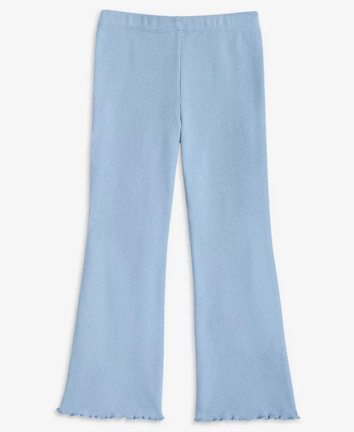 

Детские ребристые леггинсы с расклешенными штанинами для девочек 2T-4T Epic Threads, розовый