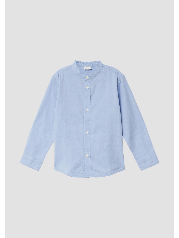 

s.Oliver Рубашка цвета 5152_арктический синий