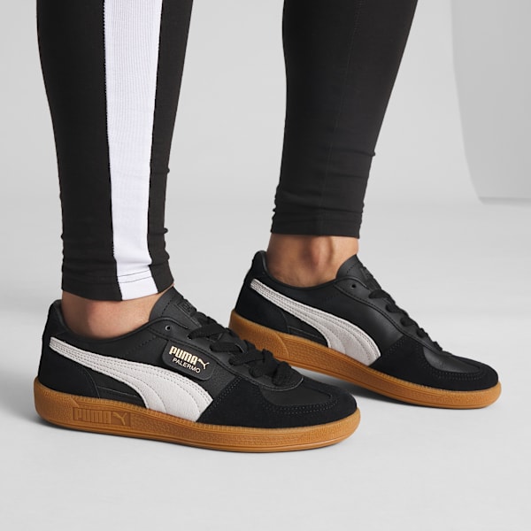 Женские кроссовки Palermo Leather Puma, черный — фото 3