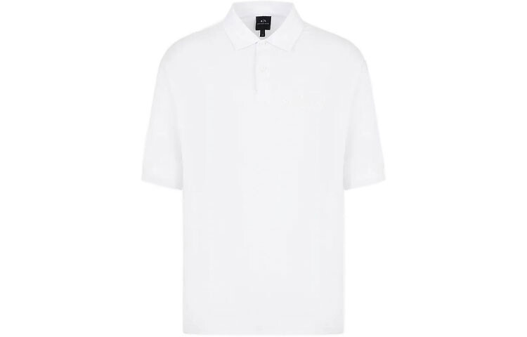 

Рубашка поло мужская белая Armani Exchange, белый