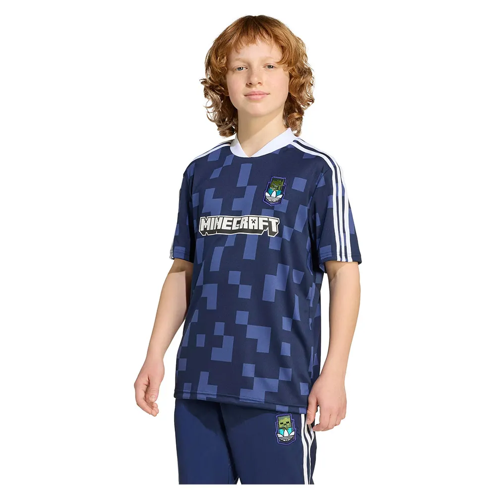 

Футболка с коротким рукавом adidas Originals X Minecraft Jersey, синий