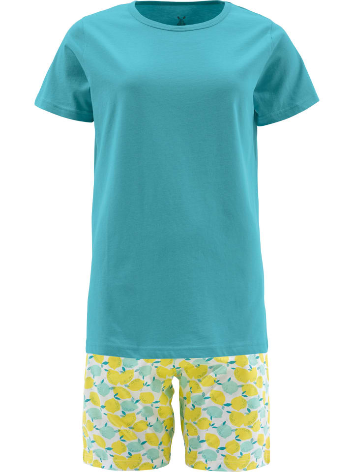 

Erwin Müller Укороченная футболка-майка бирюзового цвета