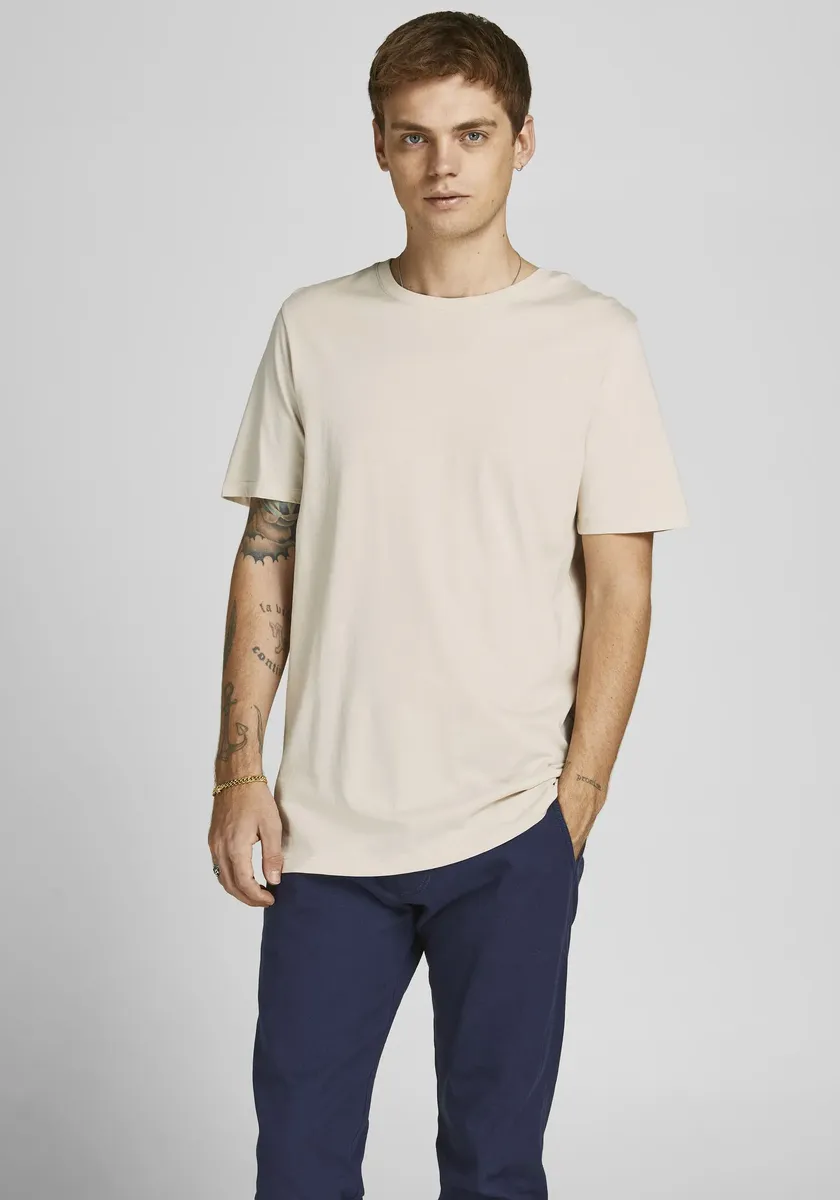 

Футболка Jack & Jones "ФУТБОЛКА ORGANIC BASIC", кремовый